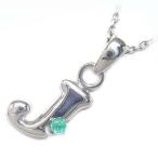 Yahoo! Yahoo!ショッピング(ヤフー ショッピング)ネックレス レディース 天然石 イニシャル J イニシャル 5月誕生石エメラルドペンダント ネックレス CanCam掲載 オーダー