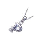 Yahoo! Yahoo!ショッピング(ヤフー ショッピング)ネックレス レディース 天然石 イニシャル P イニシャル 4月誕生石 ダイヤモンド ペンダント ネックレス CanCam掲載 オーダー