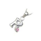 Yahoo! Yahoo!ショッピング(ヤフー ショッピング)ネックレス レディース 天然石 イニシャル R イニシャル 10月誕生石ピンクトルマリンペンダント ネックレス CanCam掲載 オーダー