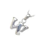 Yahoo! Yahoo!ショッピング(ヤフー ショッピング)ネックレス レディース 天然石 イニシャル W イニシャル 4月誕生石 ダイヤモンド ペンダント ネックレス CanCam掲載 オーダー