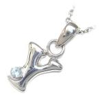 Yahoo! Yahoo!ショッピング(ヤフー ショッピング)ネックレス レディース 天然石 イニシャル Y イニシャル 3月誕生石アクアマリンペンダント ネックレス CanCam掲載 オーダー