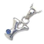 Yahoo! Yahoo!ショッピング(ヤフー ショッピング)ネックレス レディース 天然石 サファイア ネックレス イニシャル Y イニシャル 9月誕生石 ネックレス CanCam掲載 オーダー