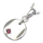 Yahoo! Yahoo!ショッピング(ヤフー ショッピング)ネックレス レディース 天然石 1月誕生石 ガーネット ペンダント ネックレス プレート プレゼント オーダー