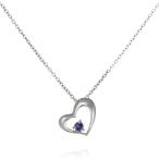 Yahoo! Yahoo!ショッピング(ヤフー ショッピング)ネックレス レディース 天然石 サファイア ネックレス サファイア 9月誕生石 サファイア ネックレス ハート プレゼント オーダー