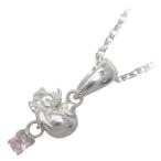 Yahoo! Yahoo!ショッピング(ヤフー ショッピング)猫 10月誕生石シルバー ピンクトルマリンペンダント ネックレス オーダー