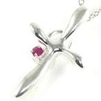 Yahoo! Yahoo!ショッピング(ヤフー ショッピング)ネックレス レディース 天然石 ルビー 7月誕生石 ルビーペンダント ネックレス クロス プレゼント オーダー