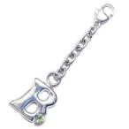 Yahoo! Yahoo!ショッピング(ヤフー ショッピング)B イニシャル 8月誕生石ペリドットチャームトップ ホルダーCanCam掲載 オーダー