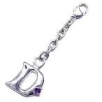 Yahoo! Yahoo!ショッピング(ヤフー ショッピング)D イニシャル 2月誕生石 アメジストチャームトップ ホルダーCanCam掲載 オーダー