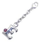 Yahoo! Yahoo!ショッピング(ヤフー ショッピング)E イニシャル 1月誕生石ガーネットチャームトップ ホルダーCanCam掲載 オーダー