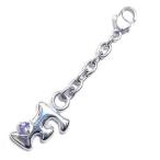 Yahoo! Yahoo!ショッピング(ヤフー ショッピング)F イニシャル 12月誕生石タンザナイトチャームトップ ホルダーCanCam掲載 オーダー