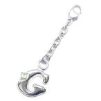 Yahoo! Yahoo!ショッピング(ヤフー ショッピング)G イニシャル 8月誕生石ペリドットチャームトップ ホルダーCanCam掲載 オーダー