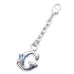 Yahoo! Yahoo!ショッピング(ヤフー ショッピング)G イニシャル 11月誕生石ブルートパーズチャームトップ ホルダーCanCam掲載 オーダー