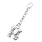 Yahoo! Yahoo!ショッピング(ヤフー ショッピング)H イニシャル 8月誕生石ペリドットチャームトップ ホルダーCanCam掲載 オーダー