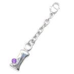Yahoo! Yahoo!ショッピング(ヤフー ショッピング)I イニシャル 2月誕生石 アメジストチャームトップ ホルダーCanCam掲載 オーダー