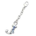 Yahoo! Yahoo!ショッピング(ヤフー ショッピング)J イニシャル 3月誕生石アクアマリンチャームトップ ホルダーCanCam掲載 オーダー