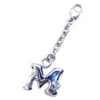 Yahoo! Yahoo!ショッピング(ヤフー ショッピング)M イニシャル 3月誕生石アクアマリンチャームトップ ホルダーCanCam掲載 オーダー