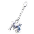 Yahoo! Yahoo!ショッピング(ヤフー ショッピング)M イニシャル 11月誕生石ブルートパーズチャームトップ ホルダーCanCam掲載 オーダー