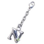 Yahoo! Yahoo!ショッピング(ヤフー ショッピング)N イニシャル 8月誕生石ペリドットチャームトップ ホルダーCanCam掲載 オーダー