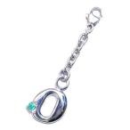 Yahoo! Yahoo!ショッピング(ヤフー ショッピング)O イニシャル 5月誕生石エメラルドチャームトップ ホルダーCanCam掲載 オーダー
