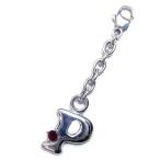 Yahoo! Yahoo!ショッピング(ヤフー ショッピング)P イニシャル 1月誕生石ガーネットチャームトップ ホルダーCanCam掲載 オーダー