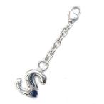 Yahoo! Yahoo!ショッピング(ヤフー ショッピング)サファイア チャーム S イニシャル 9月誕生石サファイアチャームトップ ホルダーCanCam掲載 オーダー