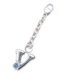 Yahoo! Yahoo!ショッピング(ヤフー ショッピング)V イニシャル 11月誕生石ブルートパーズチャームトップ ホルダーCanCam掲載 オーダー