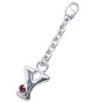 Yahoo! Yahoo!ショッピング(ヤフー ショッピング)Y イニシャル 1月誕生石ガーネットチャームトップ ホルダーCanCam掲載 オーダー