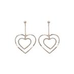 Yahoo! Yahoo!ショッピング(ヤフー ショッピング)K10ピンクゴールドピアス（ハートモチーフ） オーダー