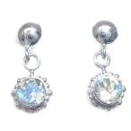 Yahoo! Yahoo!ショッピング(ヤフー ショッピング)ピアス 6月誕生石 ムーンストーン ピアス レディース アクセサリー 一粒ピアス オーダー