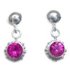 Yahoo! Yahoo!ショッピング(ヤフー ショッピング)ピアス ルビー 7月誕生石 ルビー ピアス レディース アクセサリー 一粒ピアス オーダー