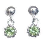 Yahoo! Yahoo!ショッピング(ヤフー ショッピング)ピアス 8月誕生石ペリドットピアス レディース アクセサリー 一粒ピアス オーダー