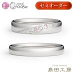  оригинальный titanium titanium кольцо обручальное кольцо парные обручально кольцо металл аллергия соответствует non металлизированный non покрытие сделано в Японии печать бесплатный розовый белый diamond m-062