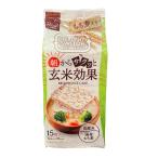 幸福フーズ RiceLABO 朝からサクっと玄米効果 ブラウンライスケーキ(もち麦入り） 15枚×4袋