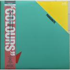和FUSION名盤◆パラシュートPARACHUTE『COLOURS』インストベスト 帯付LP ライブスコア付 松原正樹 今剛 林立夫 井上鑑 小林泉美