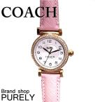 コーチ COACH 腕時計 レディース アウトレット ステンレススチール×レザー クォーツ 14503395 シルバー×ローズゴールド×ピンク 送料無料
