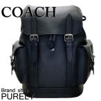 国内発送 コーチ バッグ メンズ COACH リュックサック ナチュラル レザー ハドソン バックパック  89896 QB/BK ブラック 送料無料