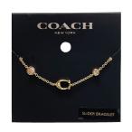 Yahoo! Yahoo!ショッピング(ヤフー ショッピング)国内発送 コーチ アクセサリー レディース COACH バングル シグネチャー クリスタル スライダー ブレスレット C9449 GLD ゴールド 送料無料