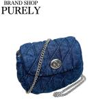 国内発送 コーチ ポーチ レディース COACH カードケース キルティング デニム ターンロック カード ケース CAL34 SV/DE デニム