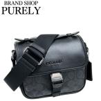 国内発送 コーチ ショルダーバッグ バッグ メンズ COACH バッグ シグネチャー レーサー クロスボディバッグ CBG13 QBMI5 チャコール×ブラック