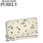 ショッピングコーチ 財布 国内発送 コーチ 財布 レディース COACH 長財布 レザー スター プリント ロング ジップ アラウンド ウォレット CCL38 SVCAH チョークマルチ