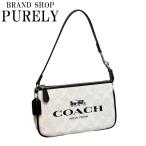 コーチ ポーチ レディース COACH 小物 コーチ シグネチャー ノリータ ハンドルポーチ CP252 SVCAH チョークマルチ