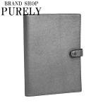  Coach Note lady's men's COACH stationery metallic leather notebook book cover CP493 SVWFX metallic ash 