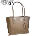 国内発送 コーチ バッグ レディース COACH トートバッグ クロコダイル エンボスド レザー モリー トート CW018 SV/ST ストーン