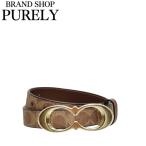 国内発送 コーチ ベルト レディース COACH 小物 シグネチャー バックル ベルト XSサイズ CX061 IMXHE タン×ブラウン