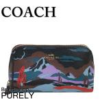 Yahoo! Yahoo!ショッピング(ヤフー ショッピング)国内発送 コーチ COACH ポーチ レディース 小物 ランドスケープ コスメティック ケース F13527 IMBLC ブラックマルチ 送料無料