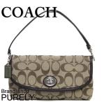 Yahoo! Yahoo!ショッピング(ヤフー ショッピング)国内発送 送料無料 コーチ ポーチ 全品ポイント2倍 小物入れ COACH シグネチャー ターンロック リストレット 51820-SKHMA マホガニー