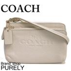 Yahoo! Yahoo!ショッピング(ヤフー ショッピング)国内発送 コーチ COACH ポーチ 小物入れ ペブル レザー ダブル コーナー ジップ リストレット F52556 IMCHK チョーク 送料無料