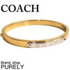 国内発送 コーチ COACH アクセサリー レディース ブレスレット 小物 ヒンジド バングル F54565 GLD ゴールド 送料無料