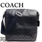 コーチ COACH バッグ メンズ ボディ バッグ シグネチャー スモール メッセンジャー ショルダー バッグ F54771 CQ/BK チャコール×ブラック