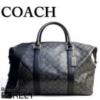 コーチ COACH バッグ メンズ ボストン バッグ シグネチャー エクスプローラー ダッフル F54776 CQ/BK チャコール ブラック 送料無料